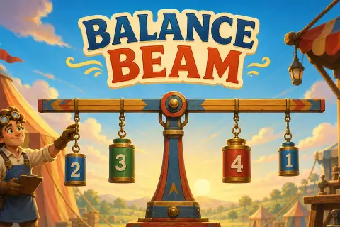 Balance Beam, a game in Lil' Phil