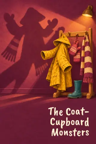Cover of the picture book The Coat-Cupboard Monsters