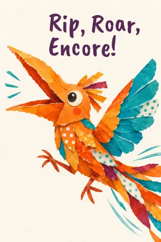 Cover of the picture book Rip, Roar, Encore!