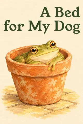 Cover of the picture book A Bed for My Dog