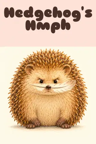 Cover of the picture book Hedgehog's Hmph