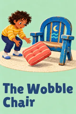 Cover of the picture book The Wobble Chair