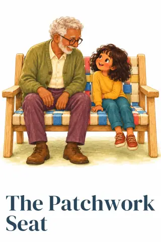Cover of the picture book The Patchwork Seat