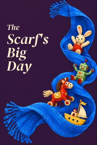 Cover of the picture book The Scarf's Big Day