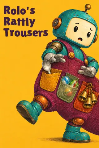 Cover of the picture book Rolo's Rattly Trousers