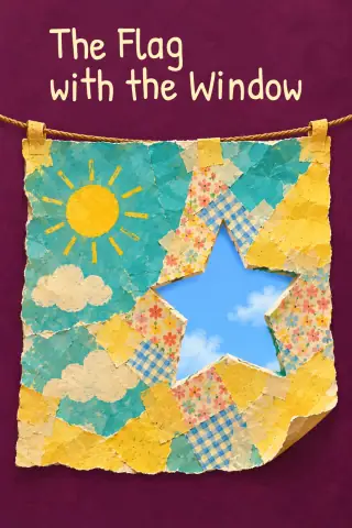 Cover of the picture book The Flag with the Window