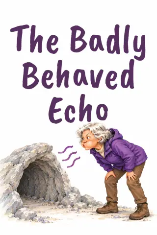 Cover of the picture book The Badly Behaved Echo
