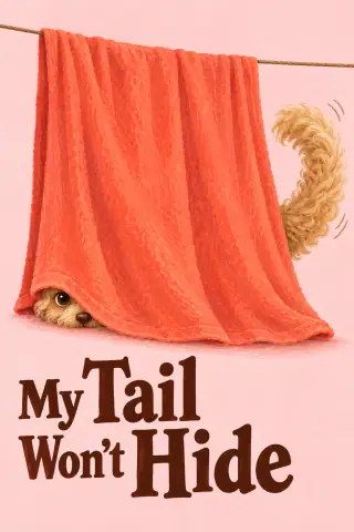 Cover of the picture book My Tail Won't Hide