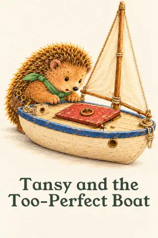 Cover of the picture book Tansy and the Too-Perfect Boat