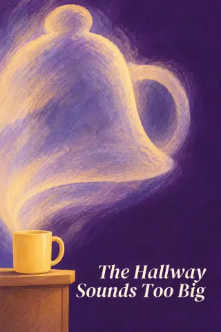 Cover of the picture book The Hallway Sounds Too Big