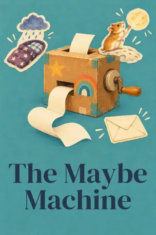 Cover of the picture book The Maybe Machine