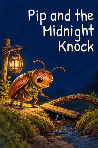Cover of the picture book Pip and the Midnight Knock