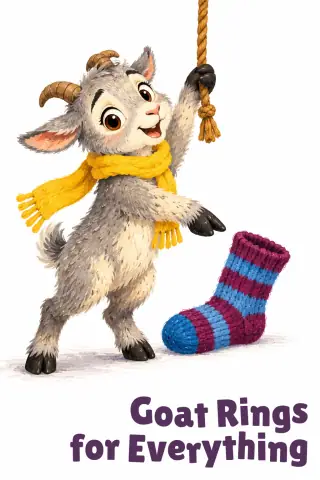 Cover of the picture book Goat Rings for Everything