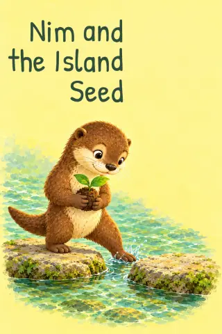Cover of the picture book Nim and the Island Seed