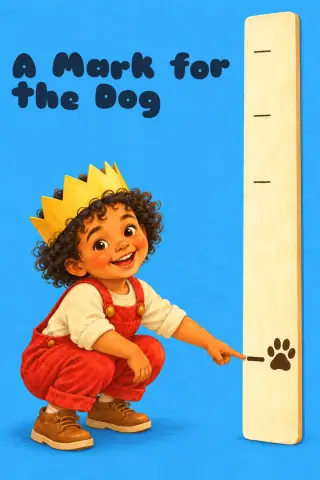 Cover of the picture book A Mark for the Dog