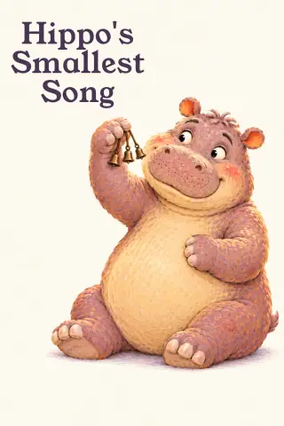 Cover of the picture book Hippo's Smallest Song