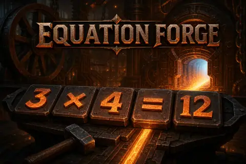 Equation Forge, a game on Philomathia