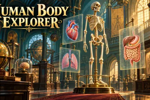 Human Body Explorer, a game on Philomathia