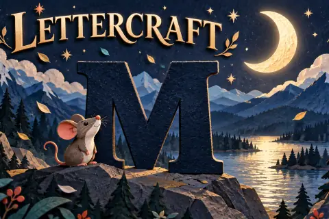 Lettercraft, a game on Philomathia