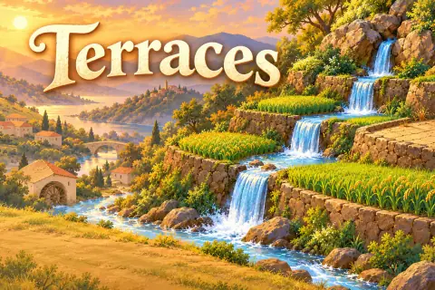 Terraces, a game on Philomathia