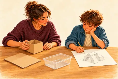 Waste sort redesign, from the activity pack Primary design studio