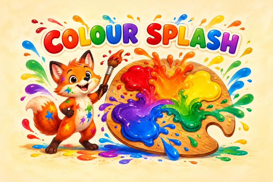 Colour Splash, a learning game coming to Lil' Phil