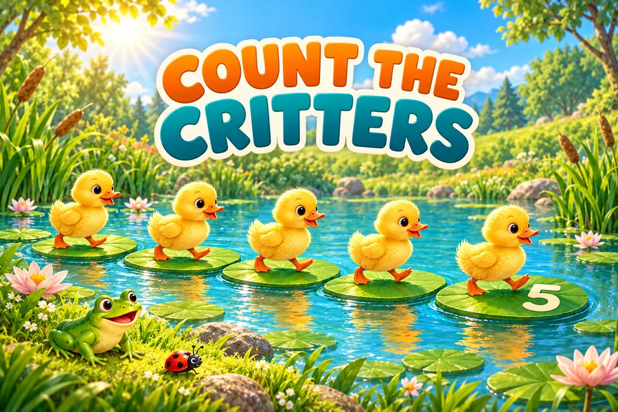 Count the Critters, a learning game coming to Lil' Phil