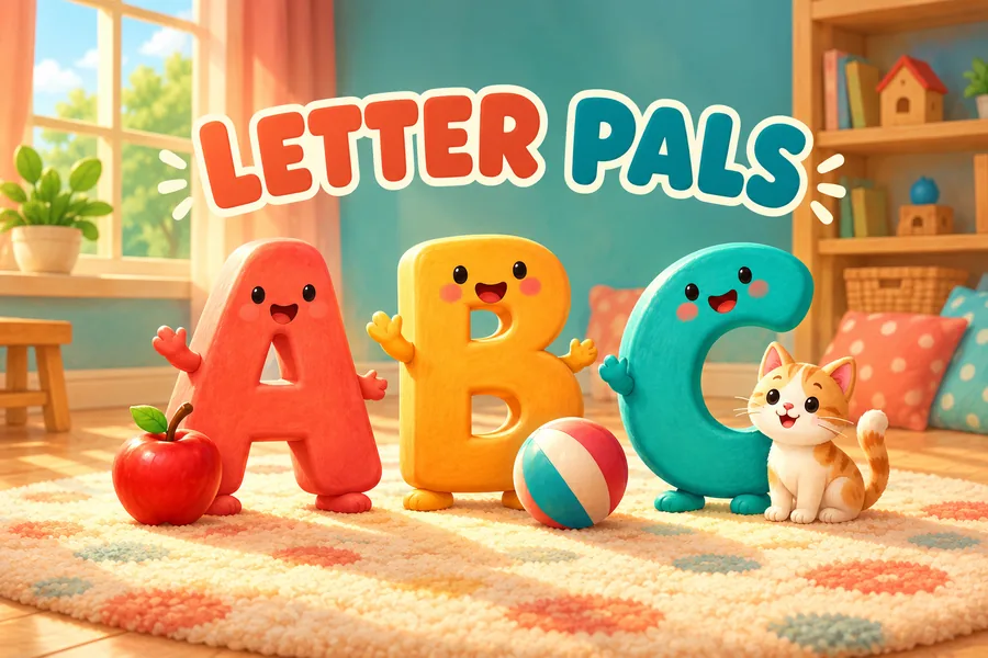 Letter Pals, a learning game coming to Lil' Phil